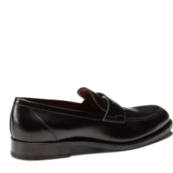 Fratelli Rossetti Black leather loafer|^ Loafers