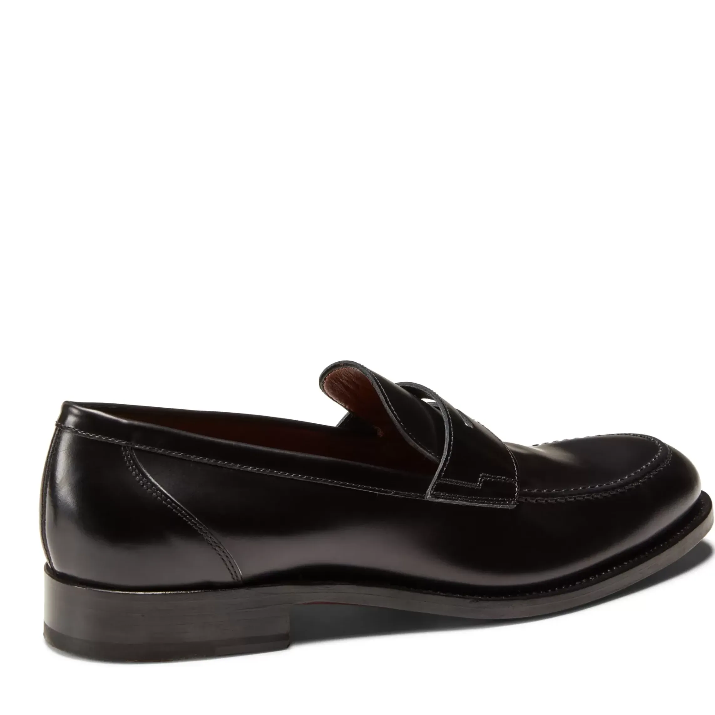 Fratelli Rossetti Black leather loafer|^ Loafers