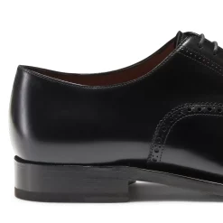 Fratelli Rossetti Black leather Oxford shoe|^ Lace-up Shoes
