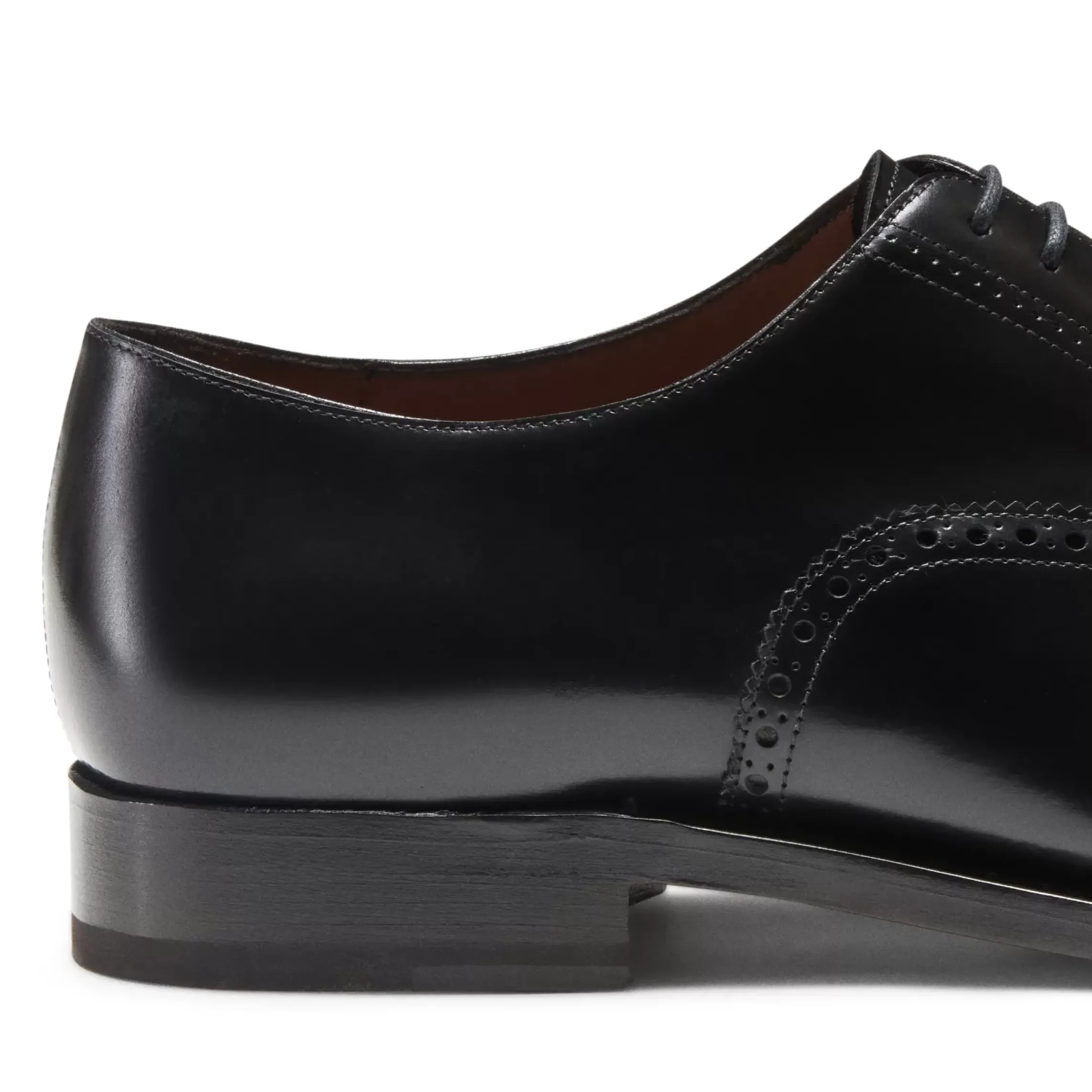Fratelli Rossetti Black leather Oxford shoe|^ Lace-up Shoes