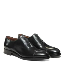 Fratelli Rossetti Black leather Oxford shoe|^ Lace-up Shoes