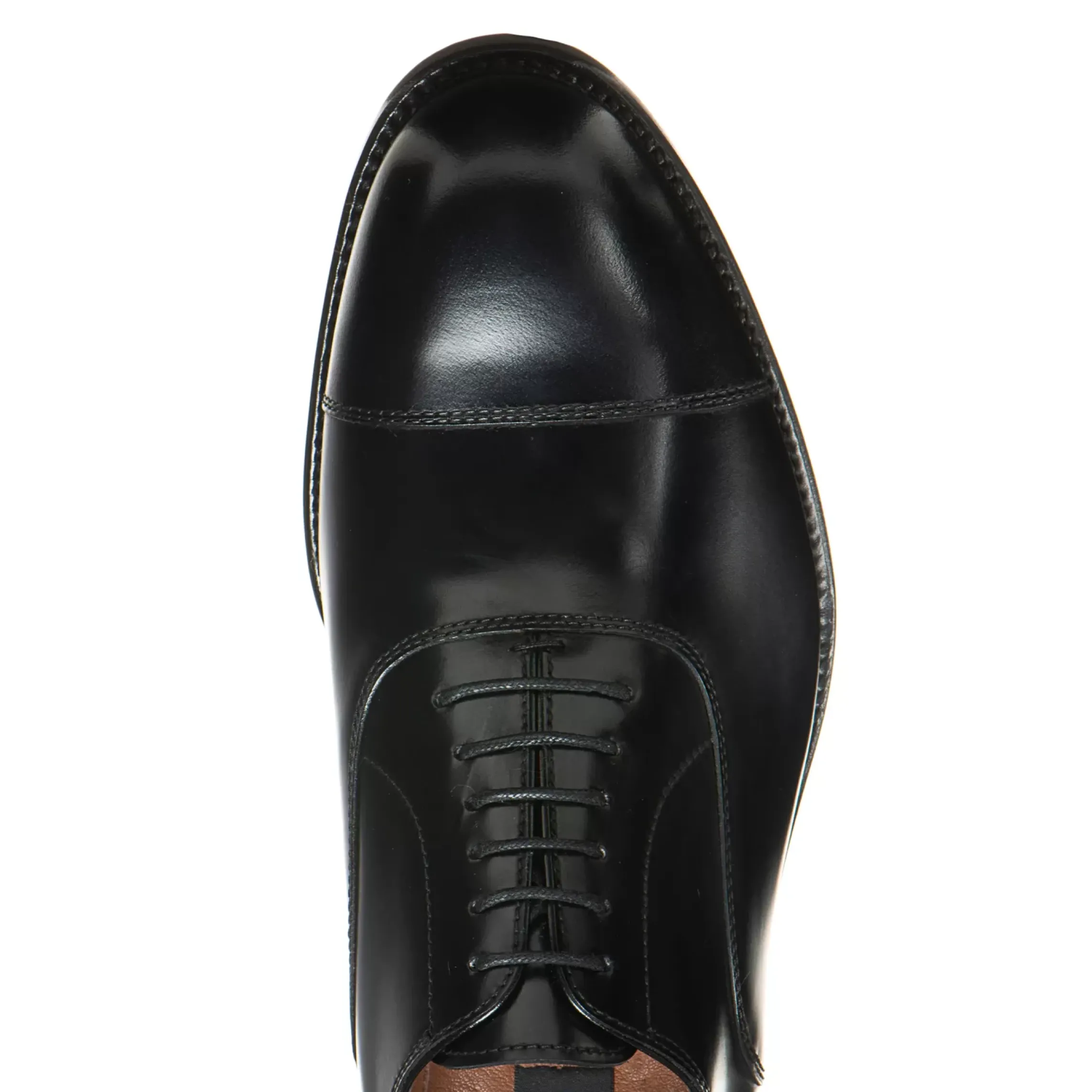 Fratelli Rossetti Black leather Oxford shoe|^ Lace-up Shoes