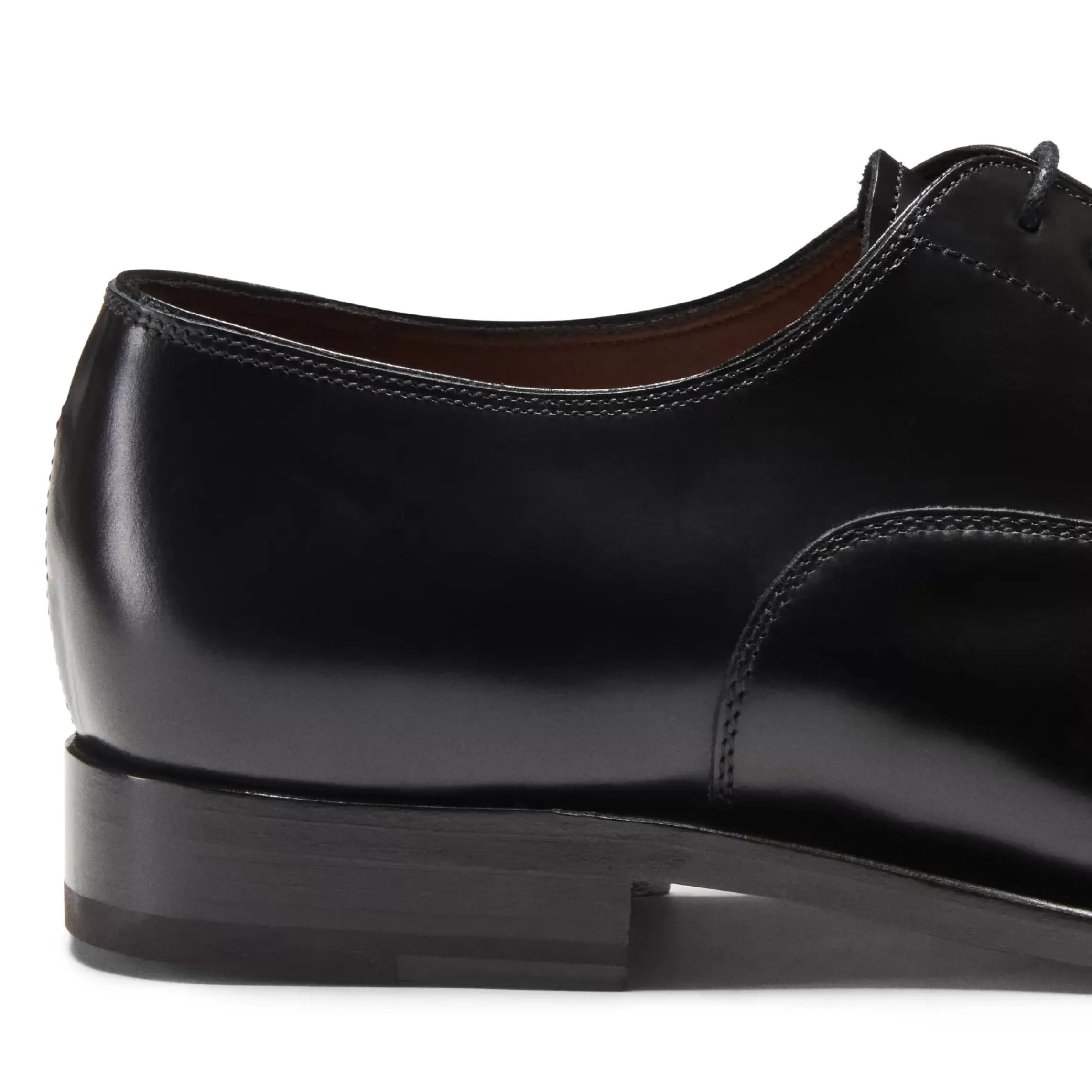Fratelli Rossetti Black leather Oxford shoe|^ Lace-up Shoes