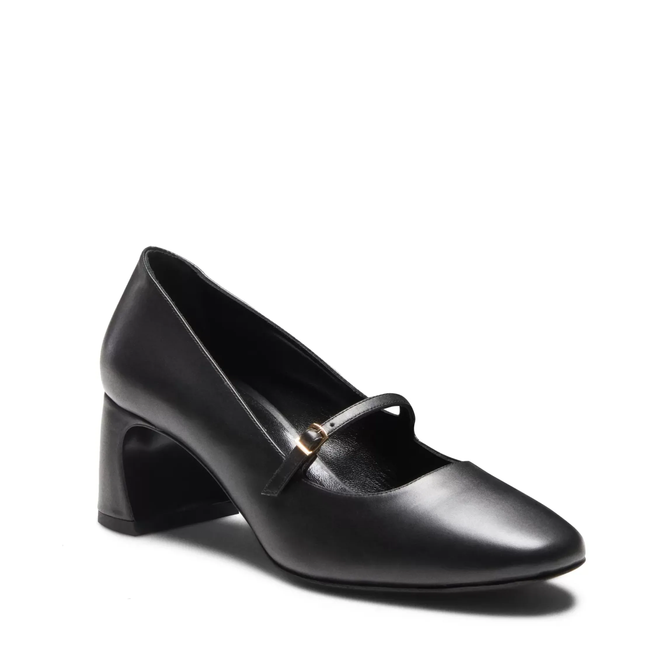 Fratelli Rossetti Black leather pump|^ Décolleté