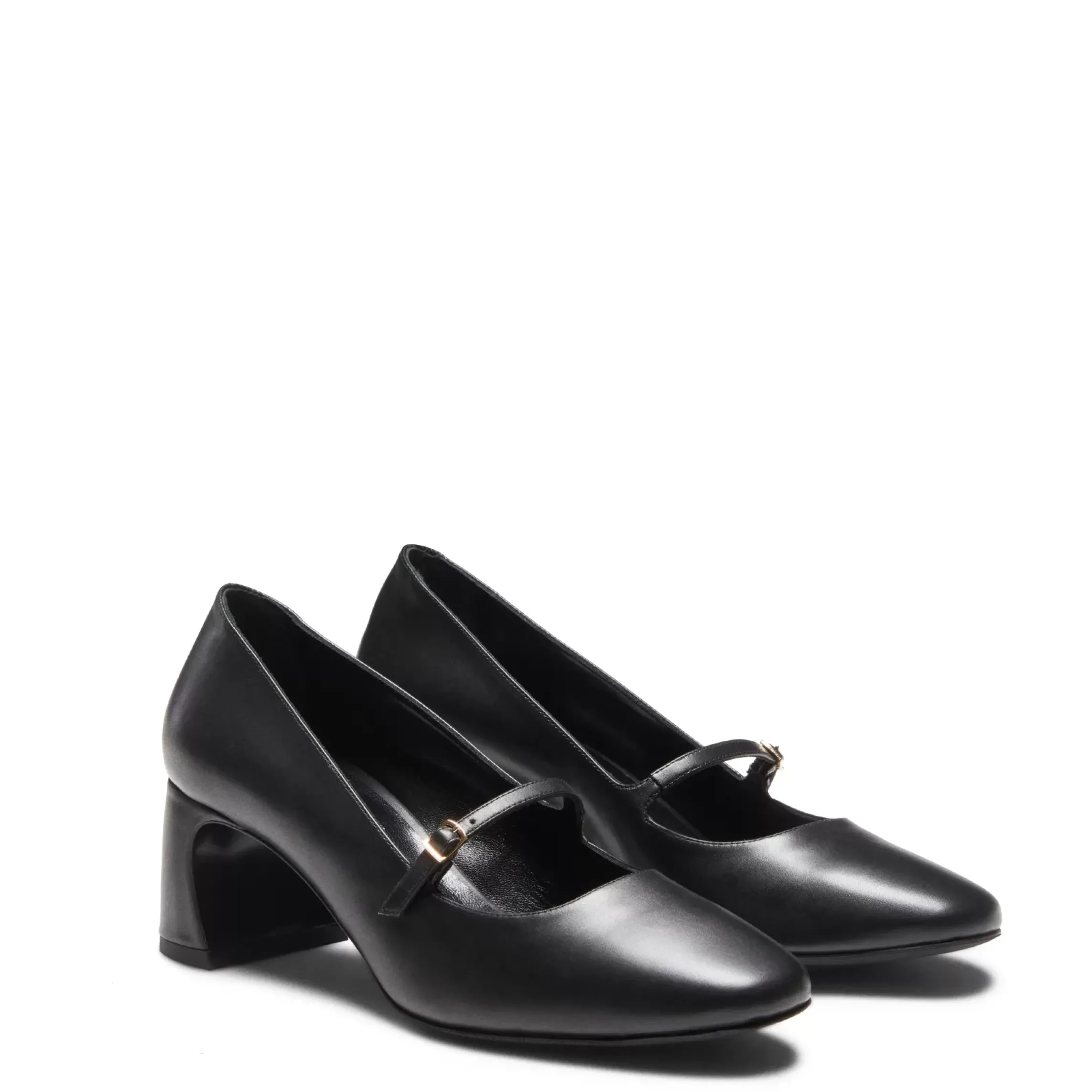 Fratelli Rossetti Black leather pump|^ Décolleté