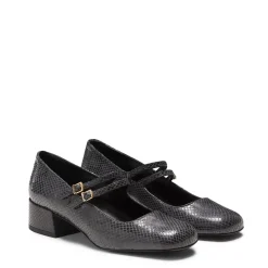 Fratelli Rossetti Black leather pump|^ Décolleté