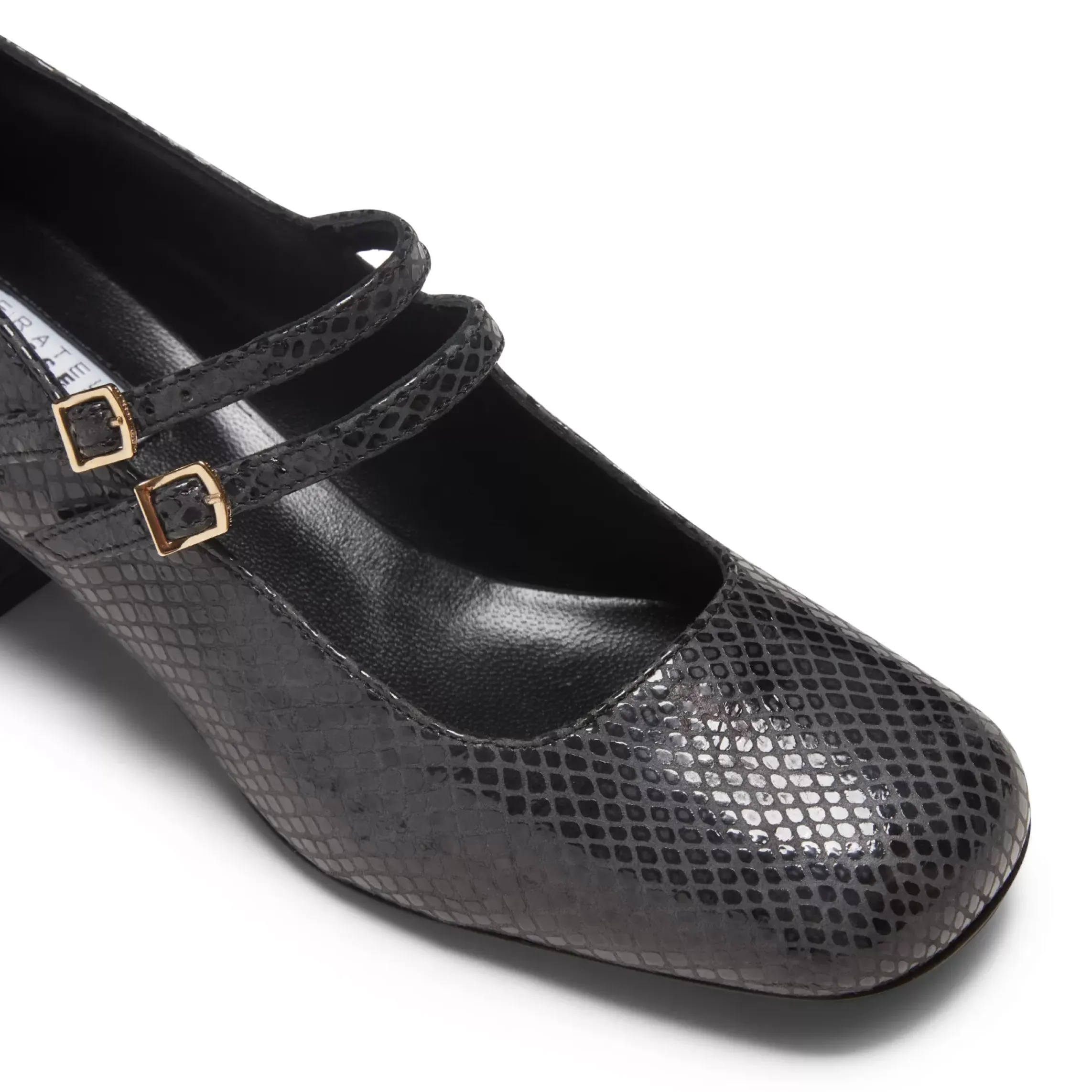 Fratelli Rossetti Black leather pump|^ Décolleté