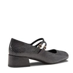 Fratelli Rossetti Black leather pump|^ Décolleté