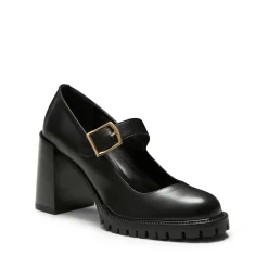 Fratelli Rossetti Black leather pump|^ Décolleté