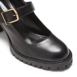 Fratelli Rossetti Black leather pump|^ Décolleté