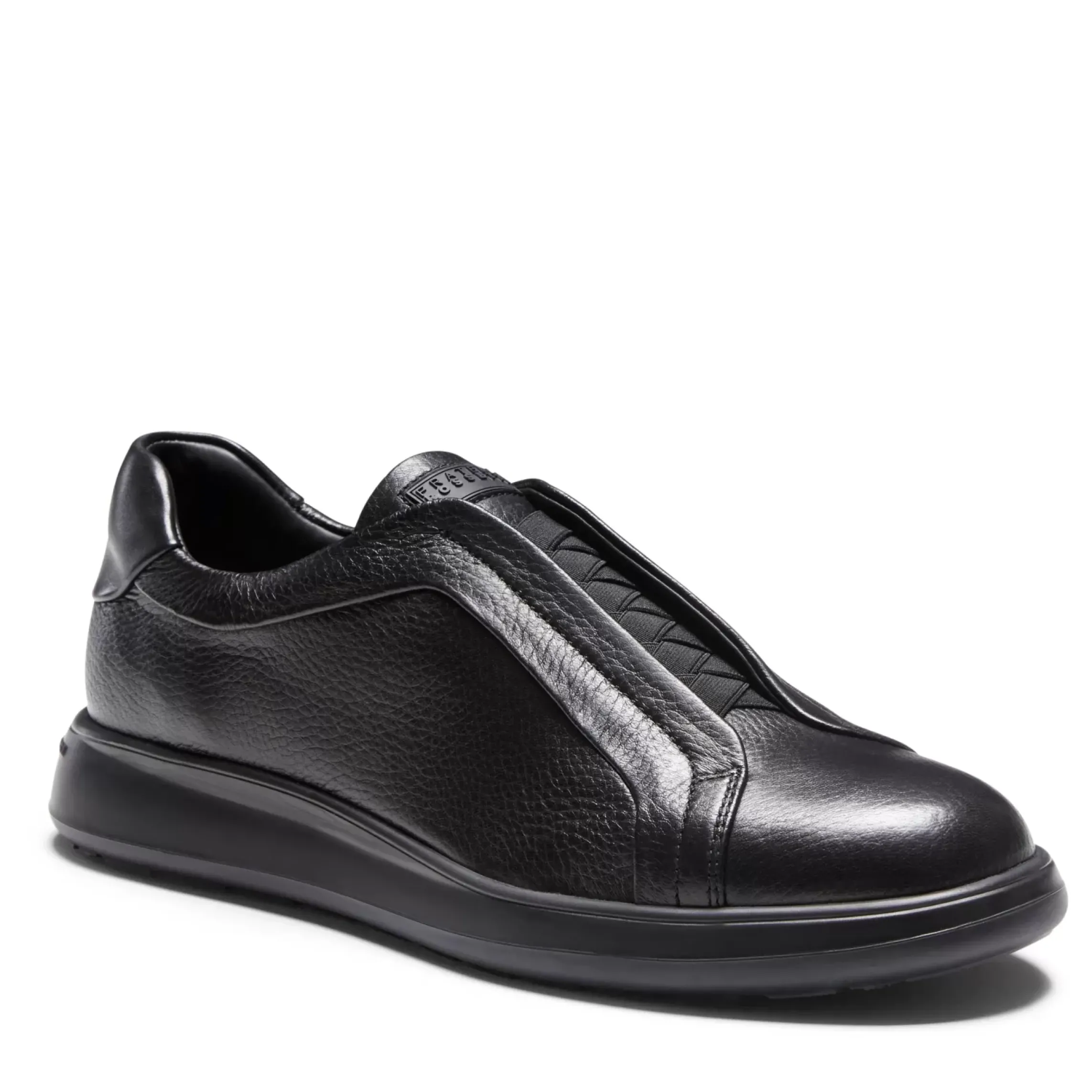 Fratelli Rossetti Black leather sneaker|^ Sneakers
