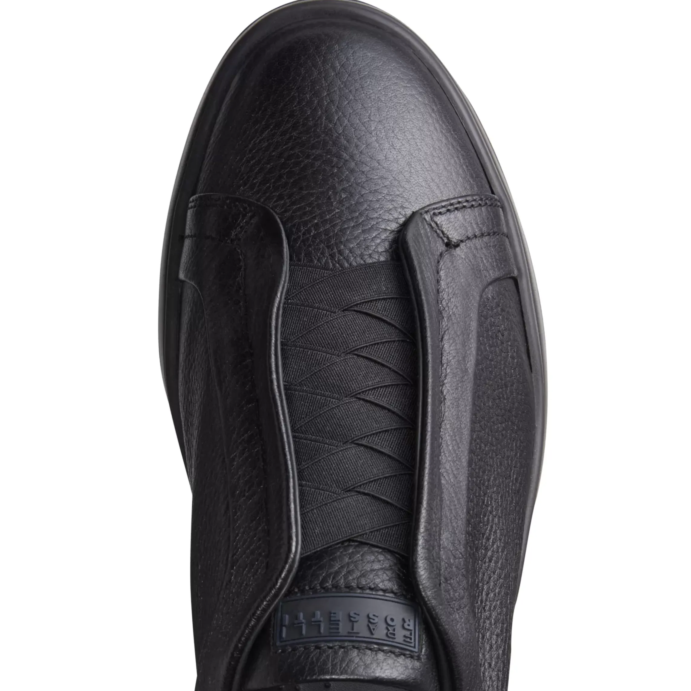 Fratelli Rossetti Black leather sneaker|^ Sneakers