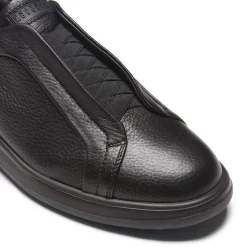Fratelli Rossetti Black leather sneaker|^ Sneakers