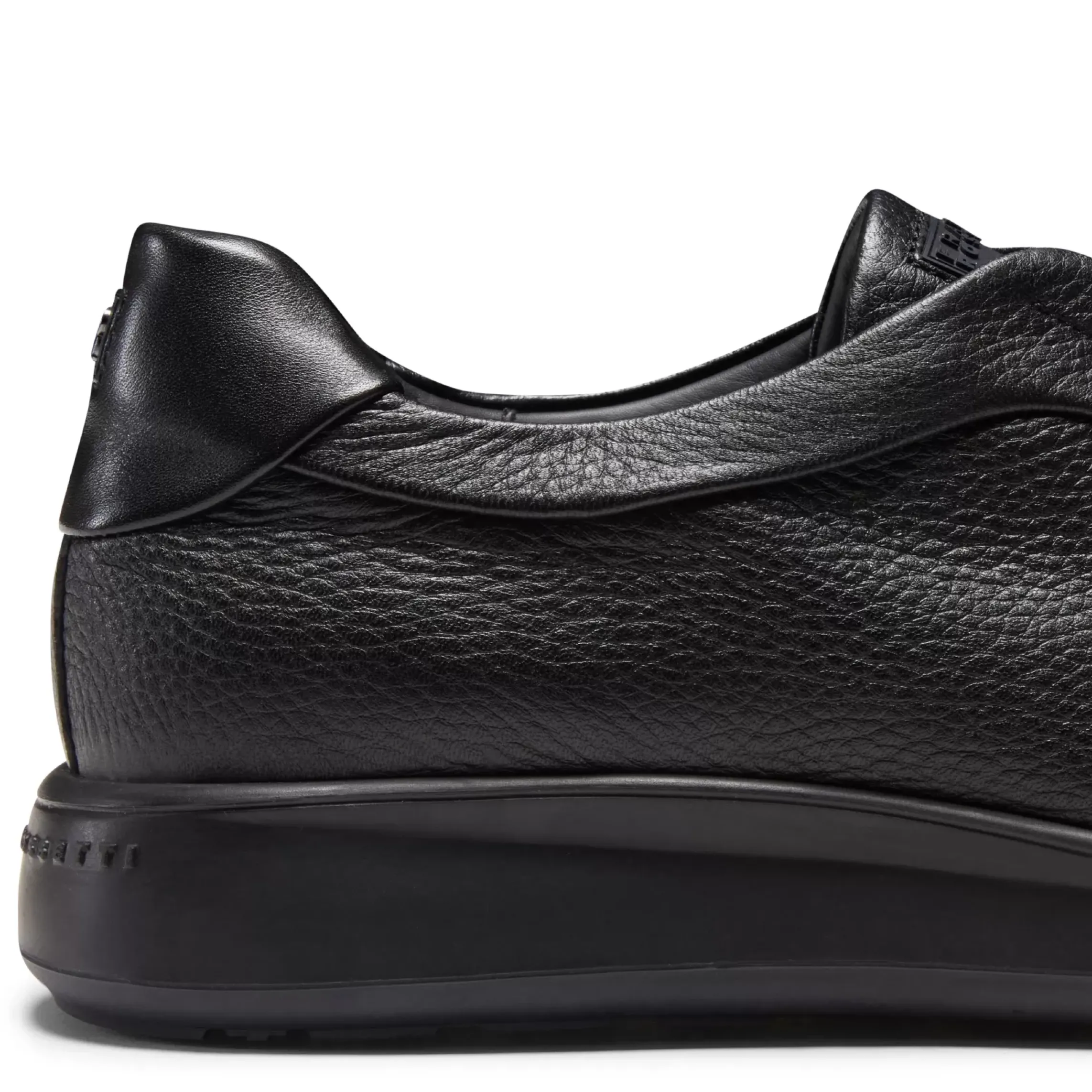 Fratelli Rossetti Black leather sneaker|^ Sneakers
