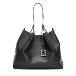 Fratelli Rossetti Black leather tote bag|^ Bags