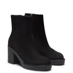Fratelli Rossetti Black suede ankle boot|^ Ankle Boots