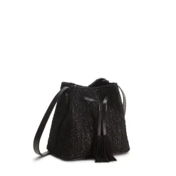 Fratelli Rossetti Black suede bucket bag|^ Bags