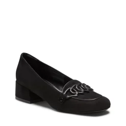 Fratelli Rossetti Black suede loafer|^ Décolleté