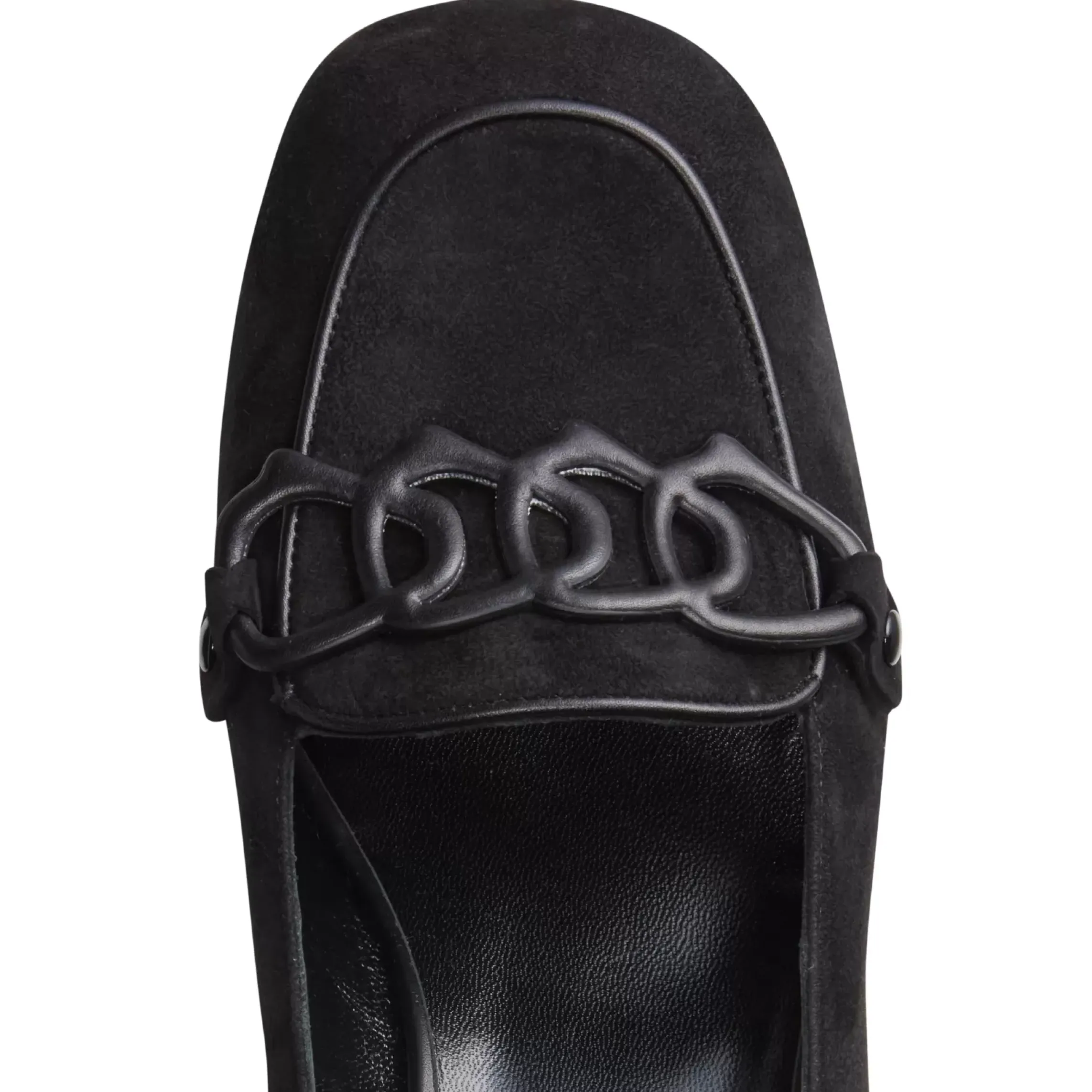 Fratelli Rossetti Black suede loafer|^ Décolleté