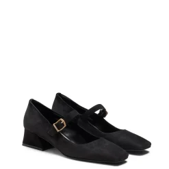 Fratelli Rossetti Black suede pump|^ Décolleté