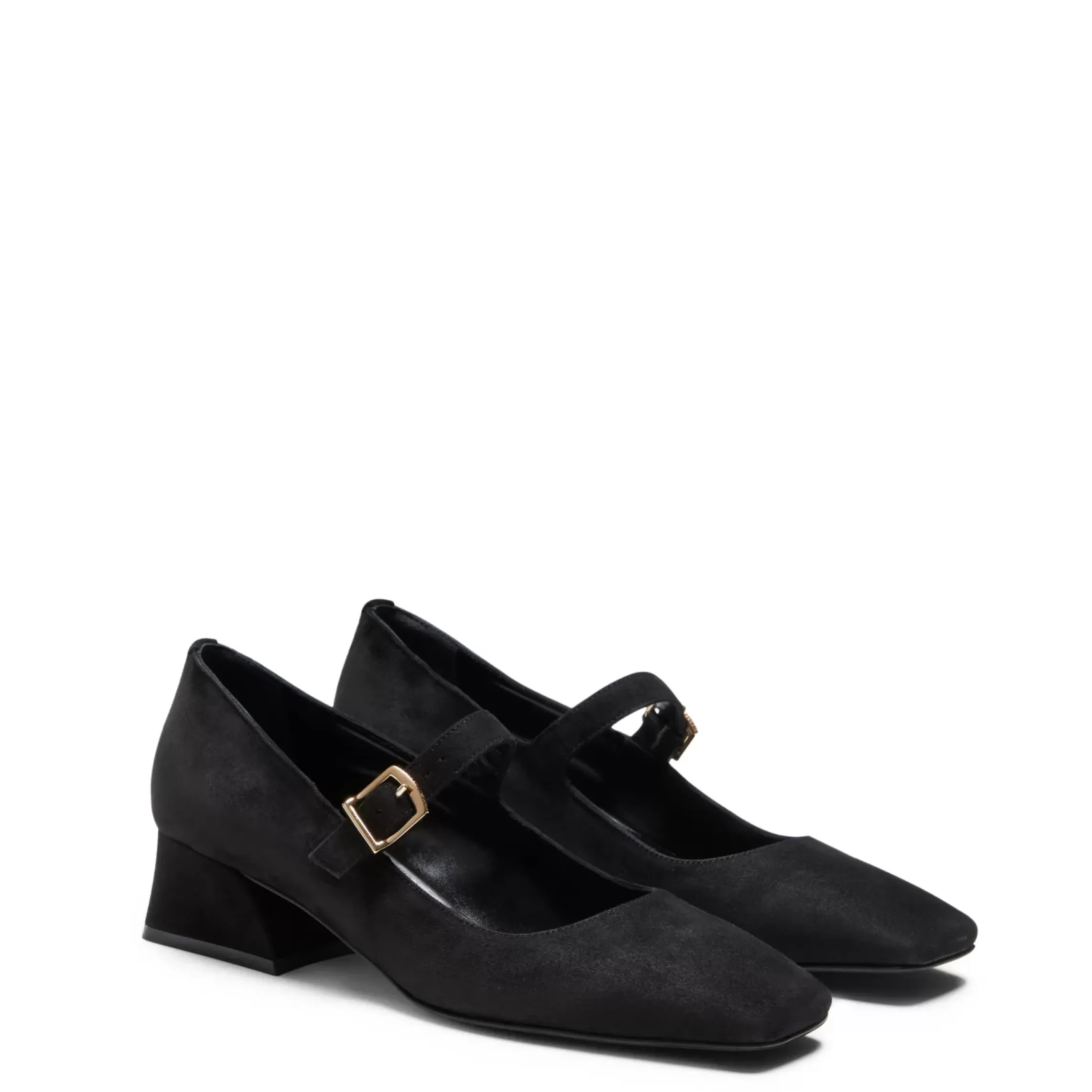 Fratelli Rossetti Black suede pump|^ Décolleté