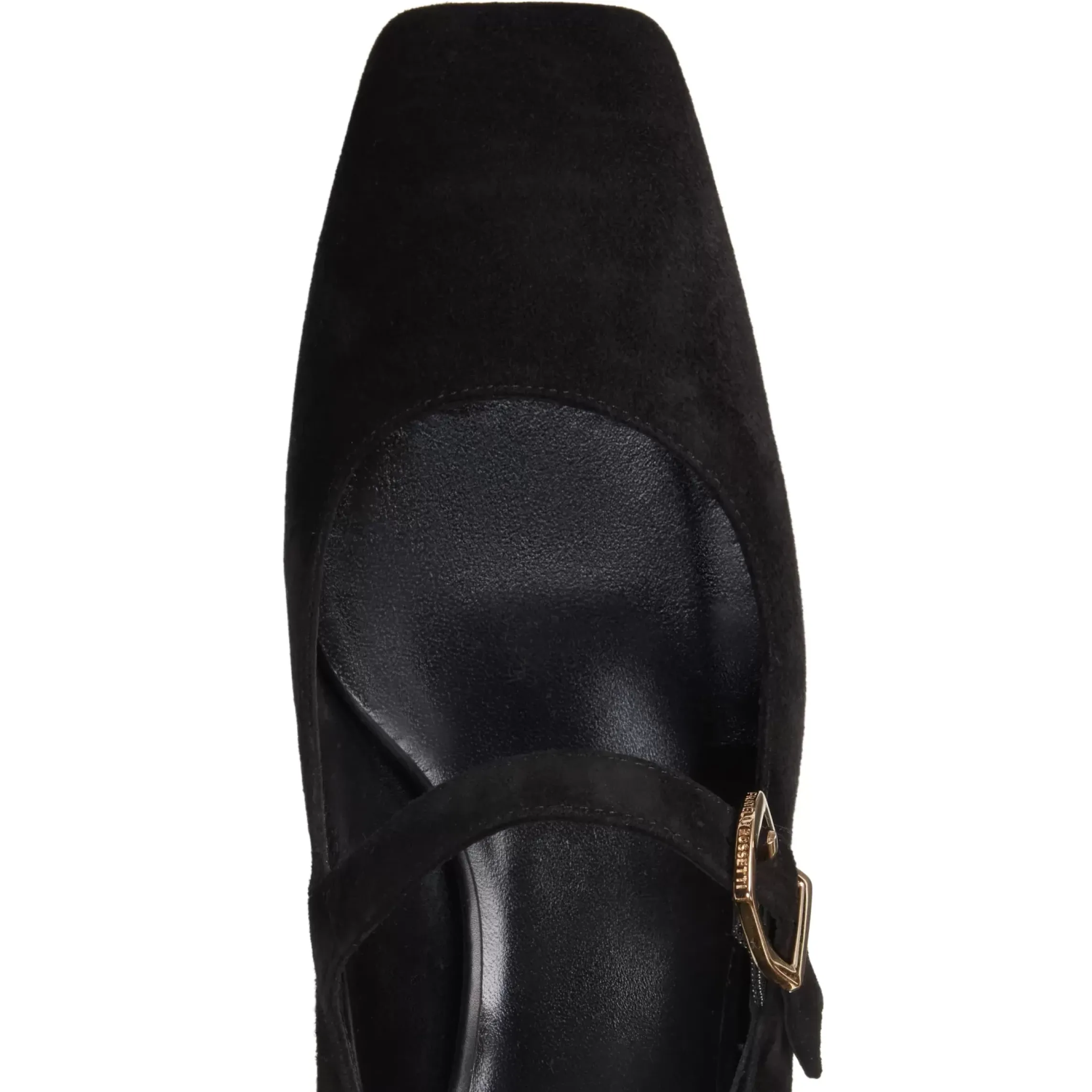 Fratelli Rossetti Black suede pump|^ Décolleté