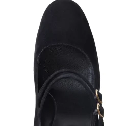 Fratelli Rossetti Black suede pump|^ Décolleté