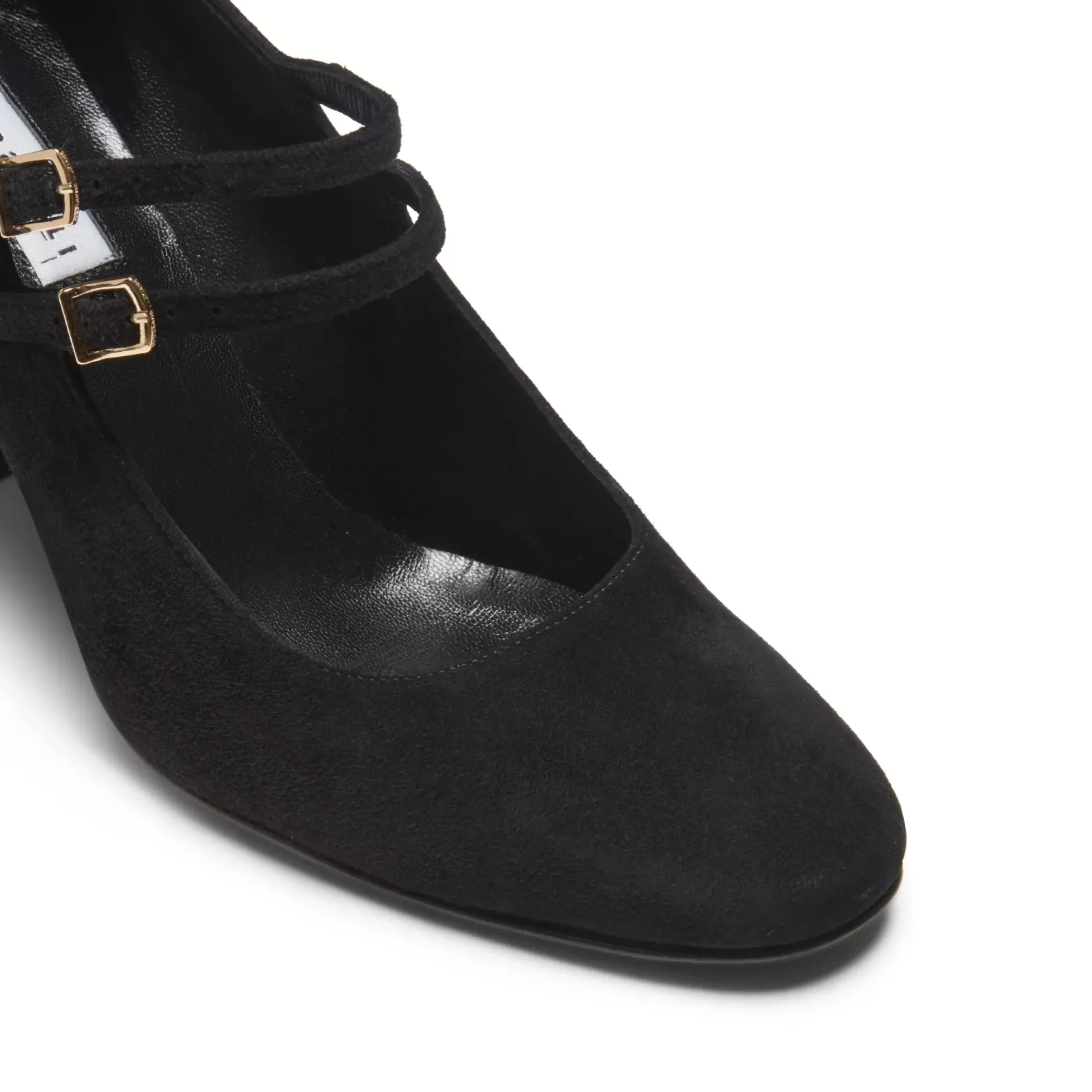 Fratelli Rossetti Black suede pump|^ Décolleté
