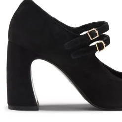 Fratelli Rossetti Black suede pump|^ Décolleté