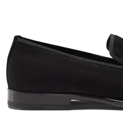 Fratelli Rossetti Black suede slipper|^ Slip On
