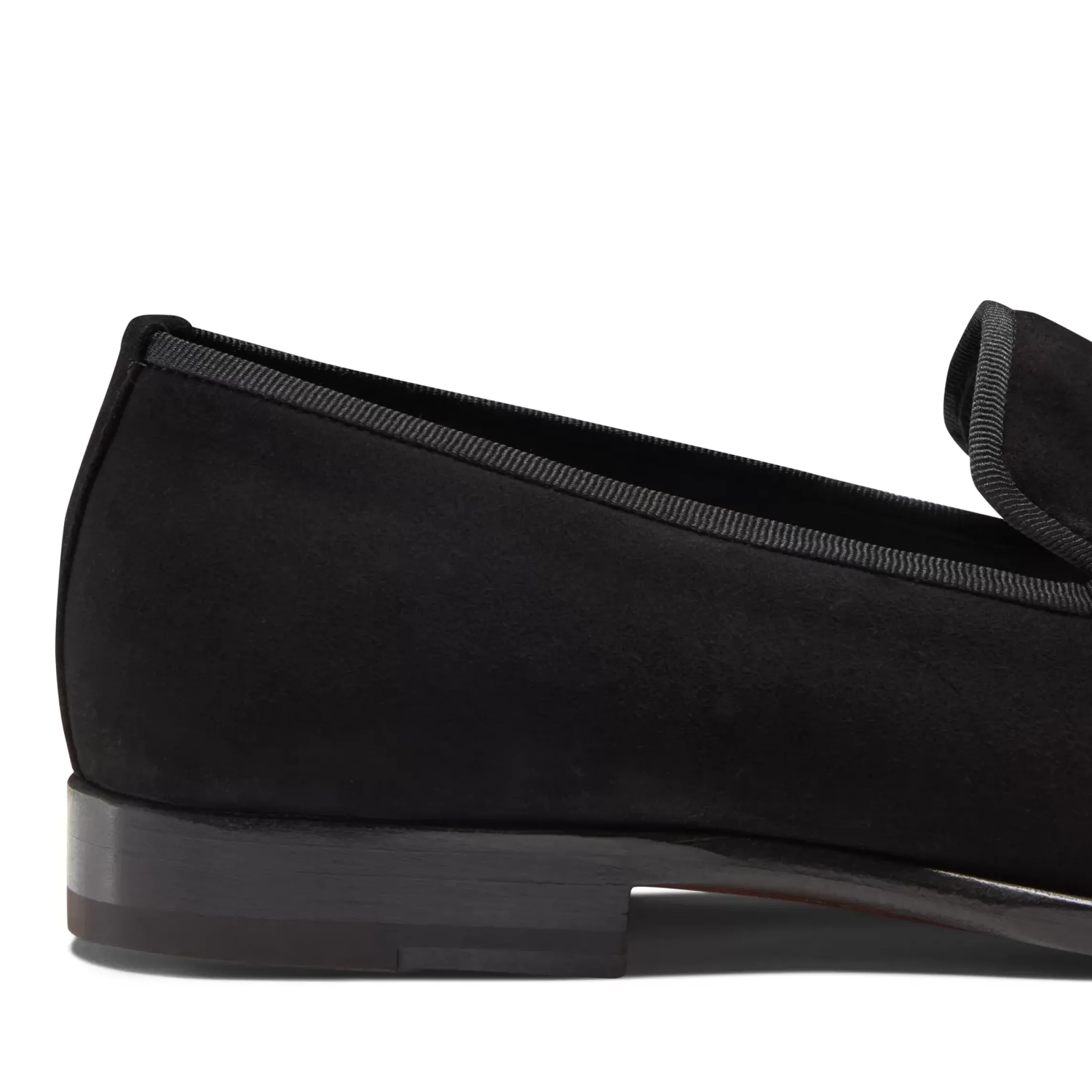 Fratelli Rossetti Black suede slipper|^ Slip On