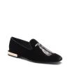 Fratelli Rossetti Black velvet Hobo slipper|^ Slip On