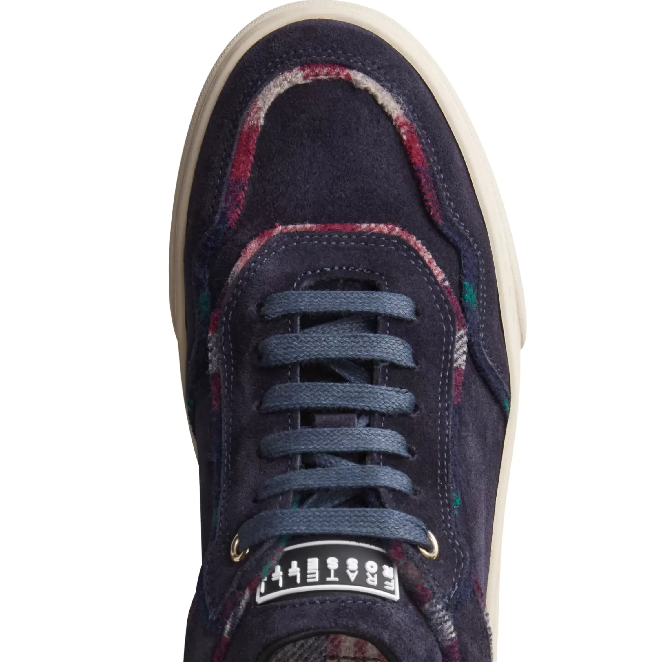 Fratelli Rossetti suede Tartan sneaker|^ Sneakers
