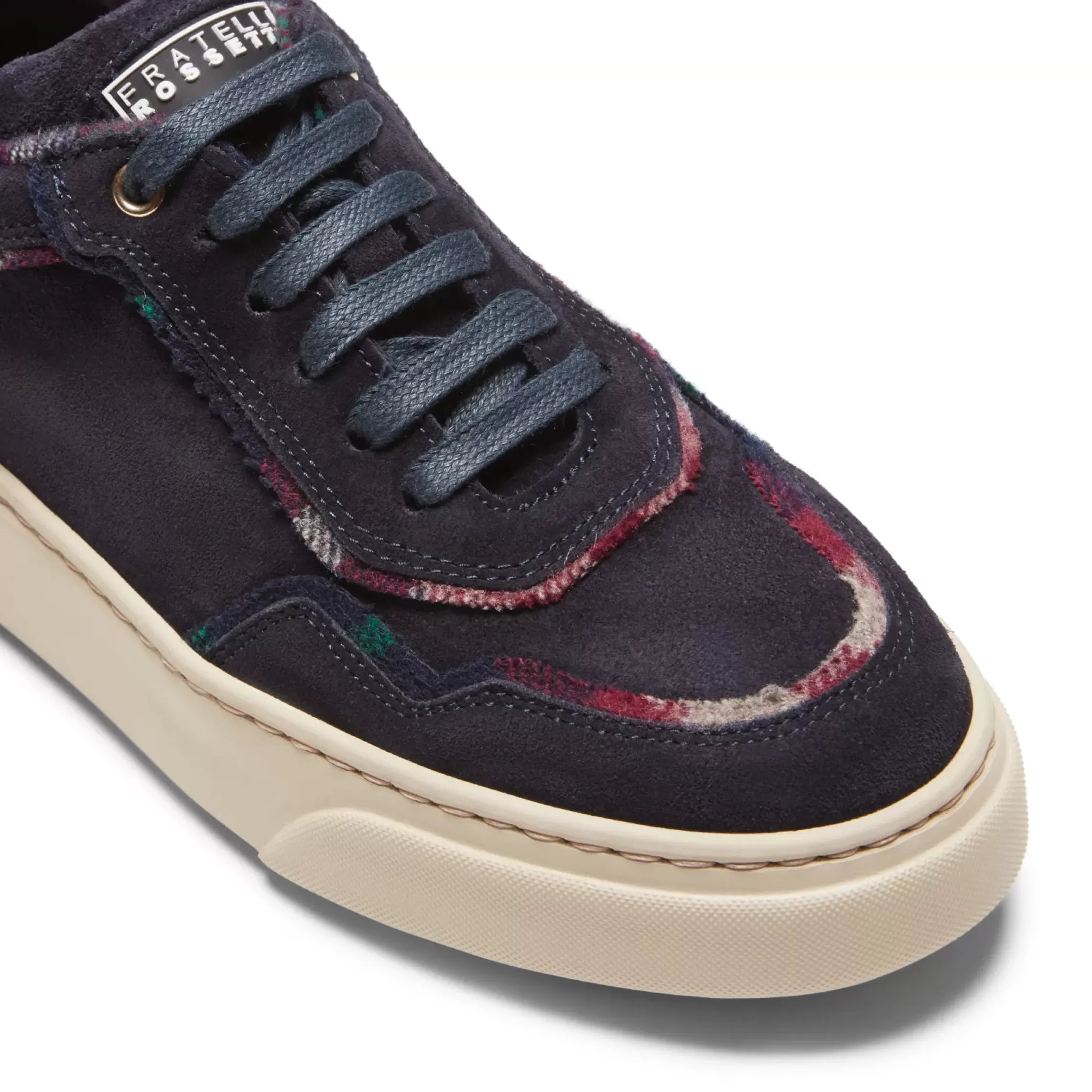 Fratelli Rossetti suede Tartan sneaker|^ Sneakers