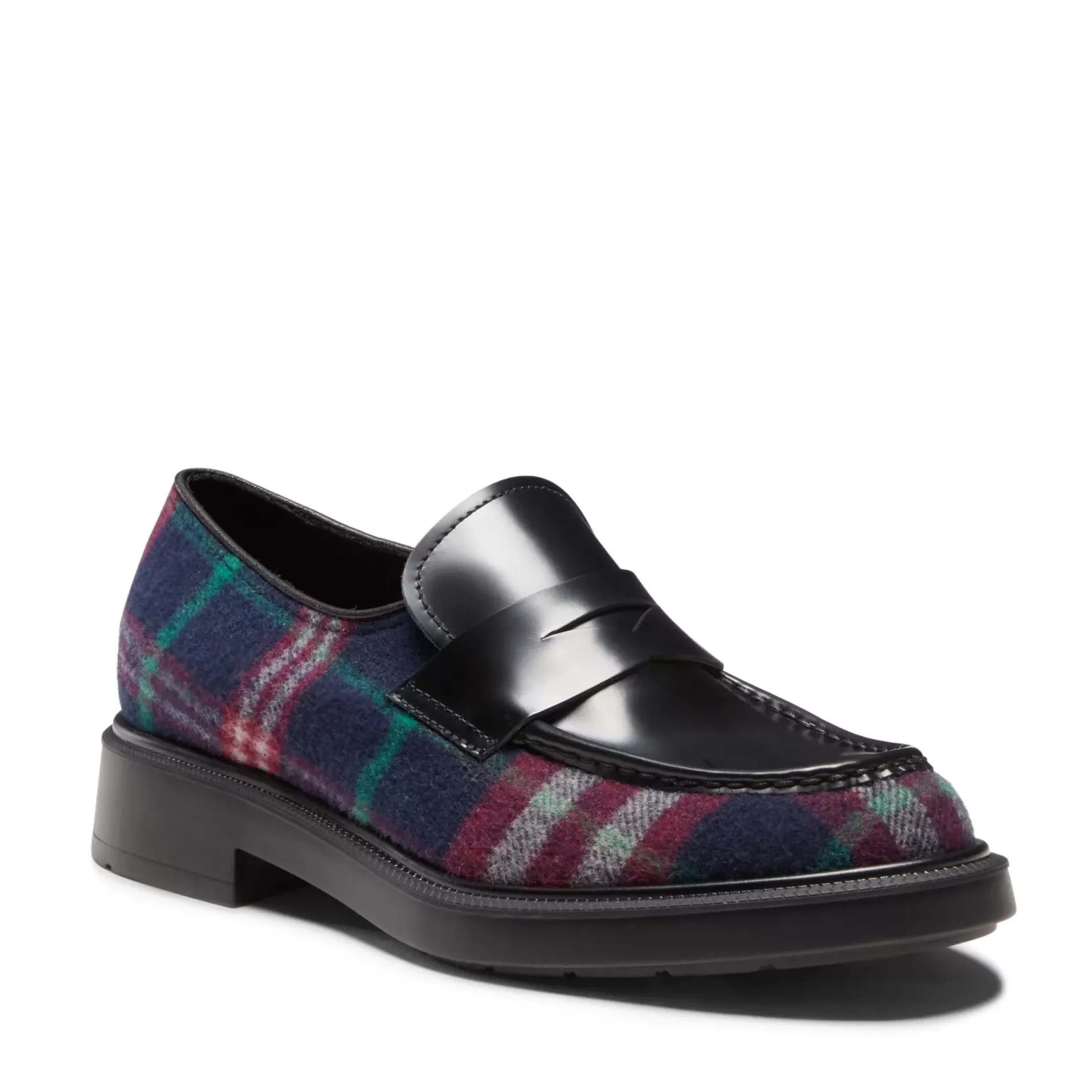 Fratelli Rossetti e Tartan fabric loafer|^ Loafers