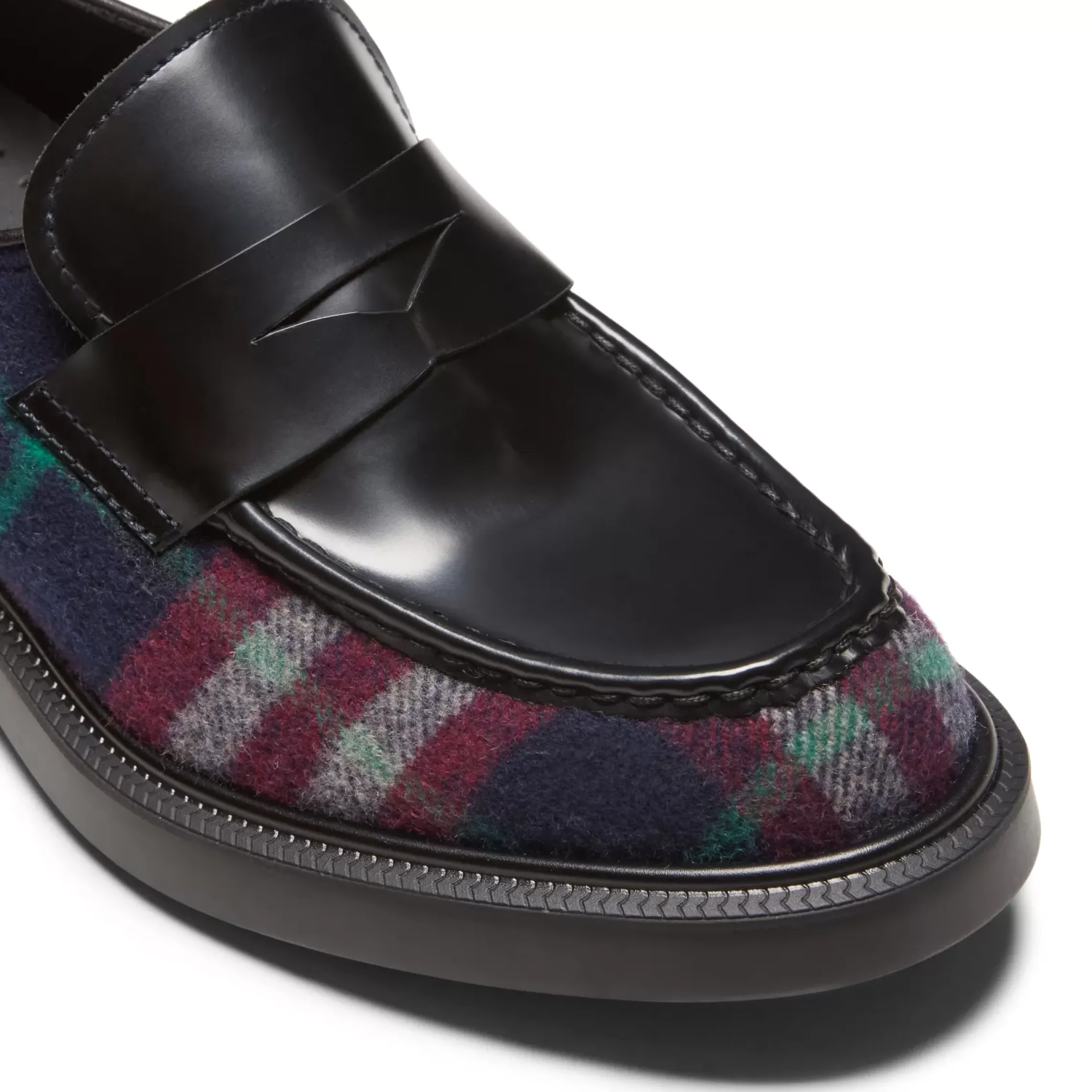 Fratelli Rossetti e Tartan fabric loafer|^ Loafers