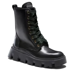 Fratelli Rossetti Boot in black leather|^ Ankle Boots