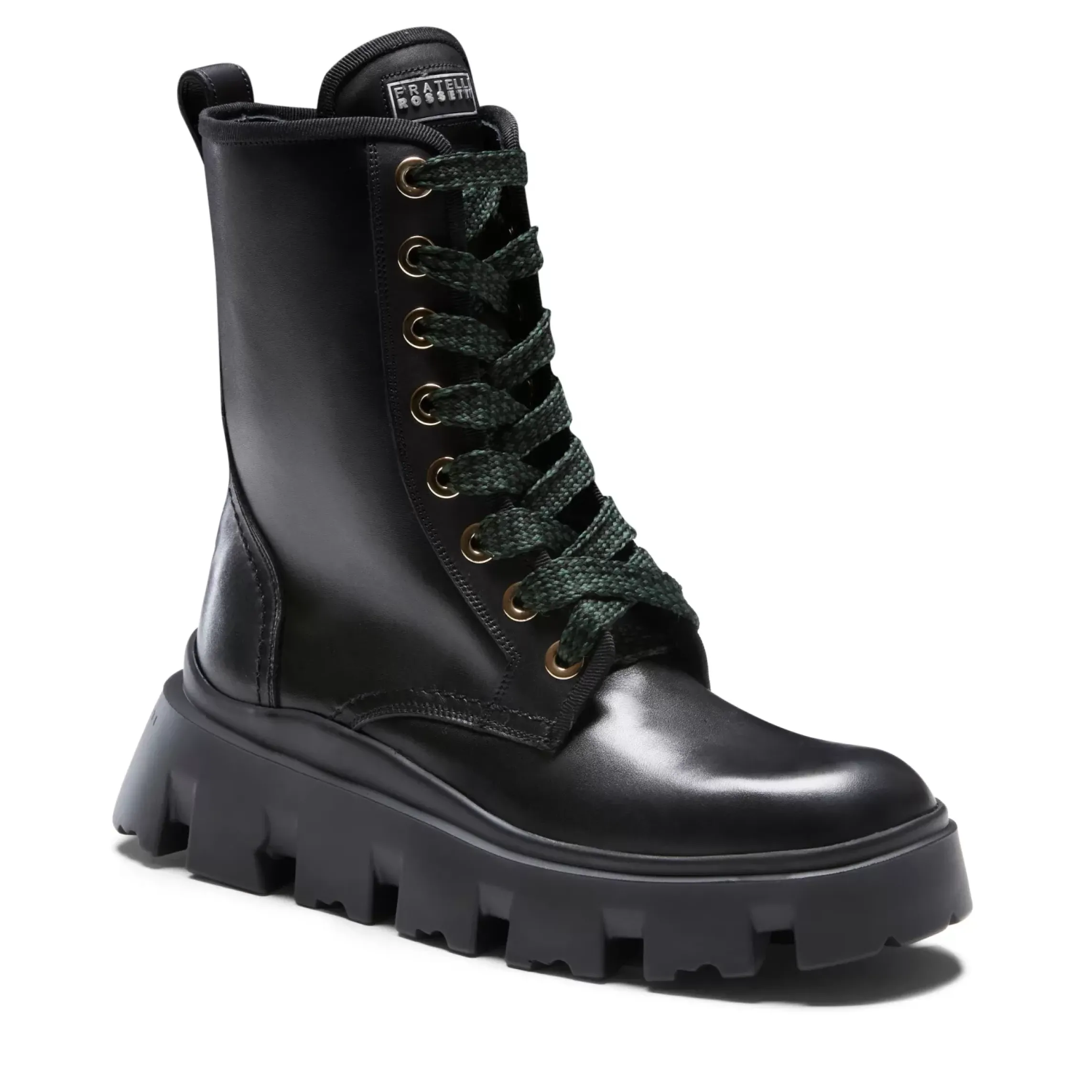 Fratelli Rossetti Boot in black leather|^ Ankle Boots