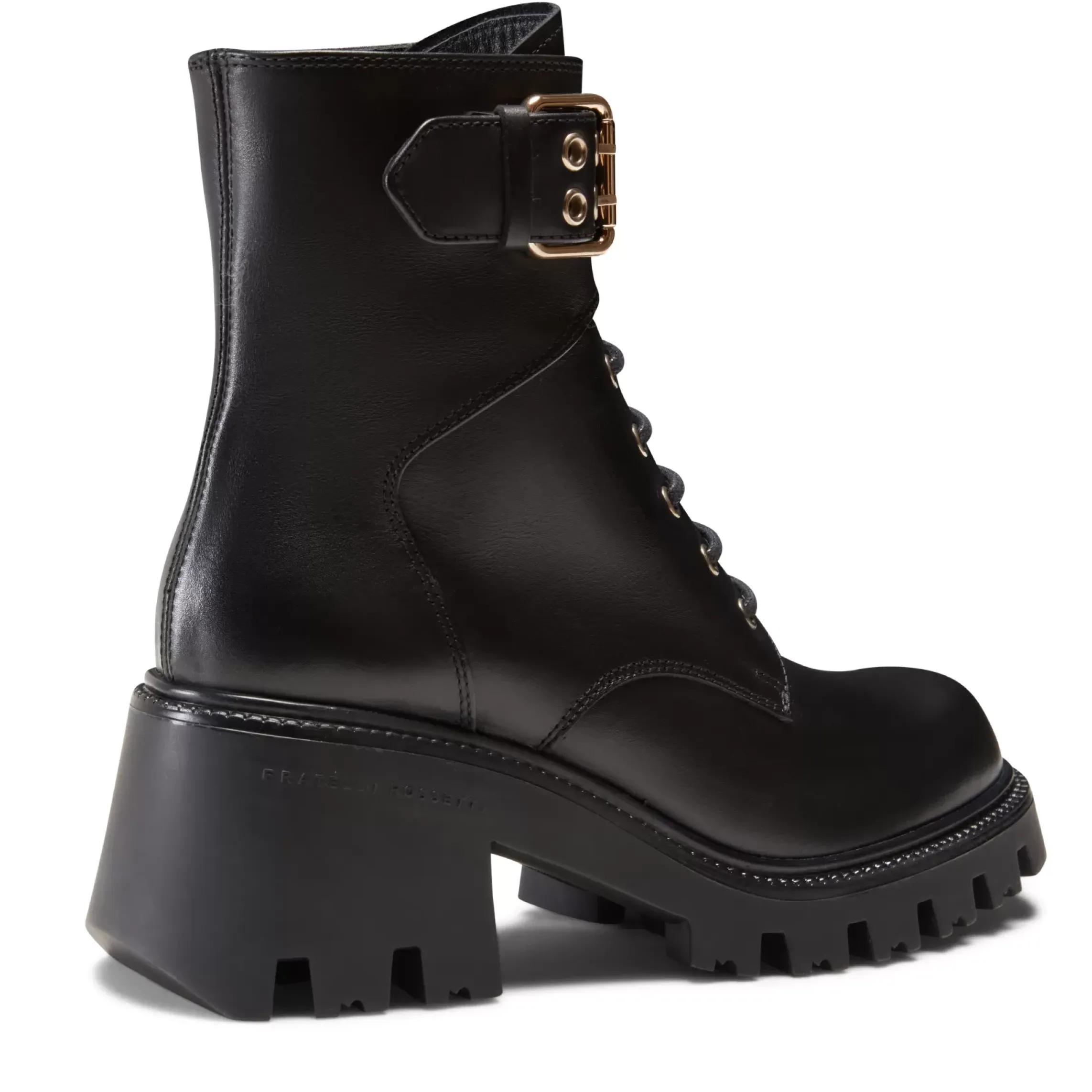 Fratelli Rossetti Boot in black leather|^ Ankle Boots