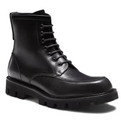 Fratelli Rossetti Boot in black leather|^ Ankle Boots