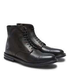 Fratelli Rossetti Boot in black leather|^ Ankle Boots