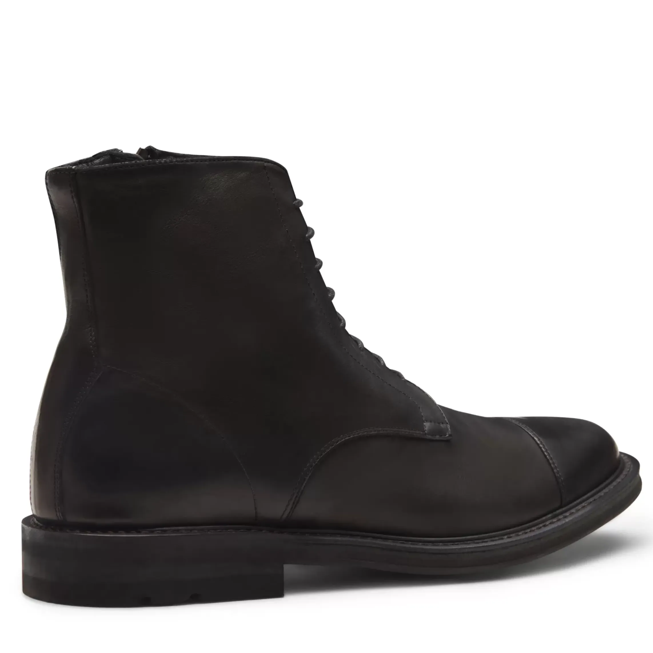 Fratelli Rossetti Boot in black leather|^ Ankle Boots