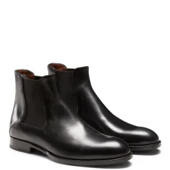 Fratelli Rossetti Boot in black leather|^ Ankle Boots