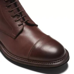 Fratelli Rossetti Boot in chestnut brown leather|^ Ankle Boots