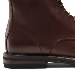 Fratelli Rossetti Boot in chestnut brown leather|^ Ankle Boots