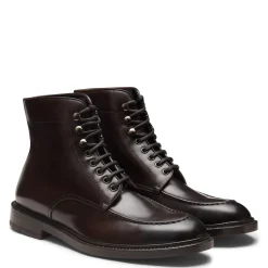 Fratelli Rossetti Boot in ebony leather|^ Ankle Boots