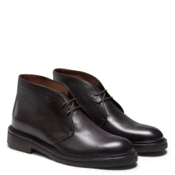 Fratelli Rossetti Boot in mahogany leather|^ Ankle Boots