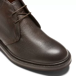 Fratelli Rossetti Boot in mahogany leather|^ Ankle Boots