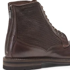 Fratelli Rossetti Boot in mahogany leather|^ Ankle Boots
