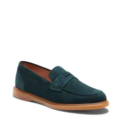 Fratelli Rossetti Bottle green suede loafer|^ Slip On